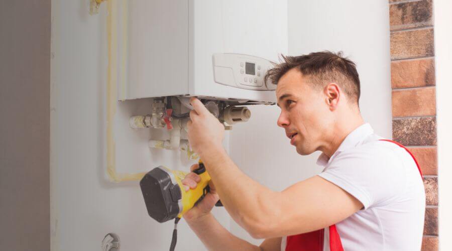 Local water heater installation in White Hall, IL